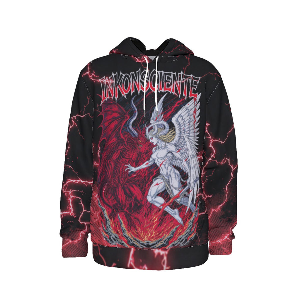 All-Over Print Men's Thicken Pullover Hoodie