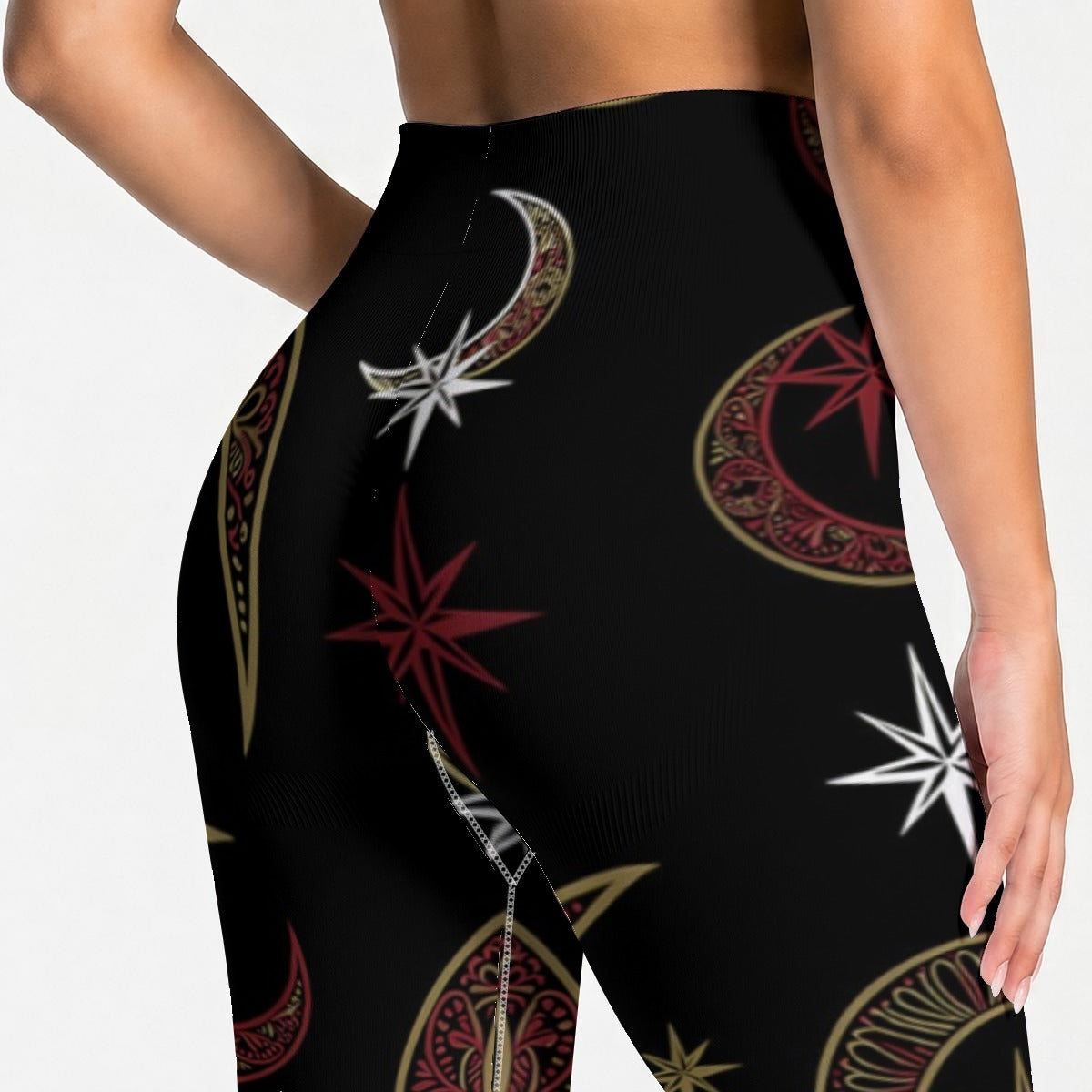 All-Over Print Women's Seamless High Waisted Butt-Lifting Leggings