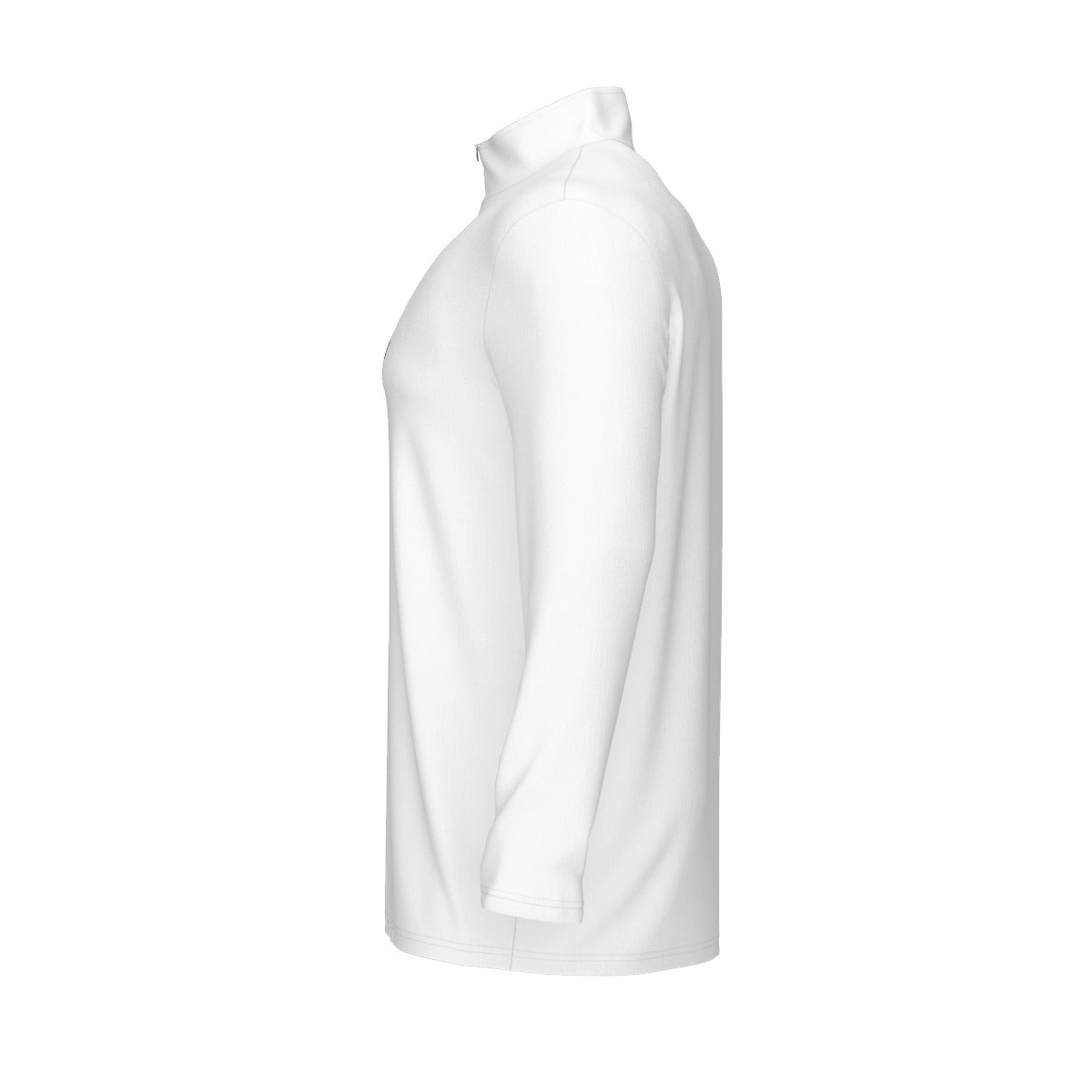 All-Over Print Men's Sports Collar Jersey With Long Sleeve| Interlock