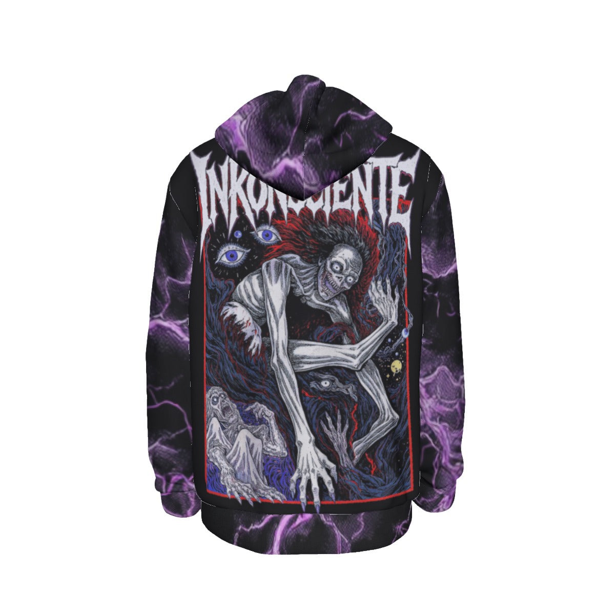 All-Over Print Men's Thicken Pullover Hoodie