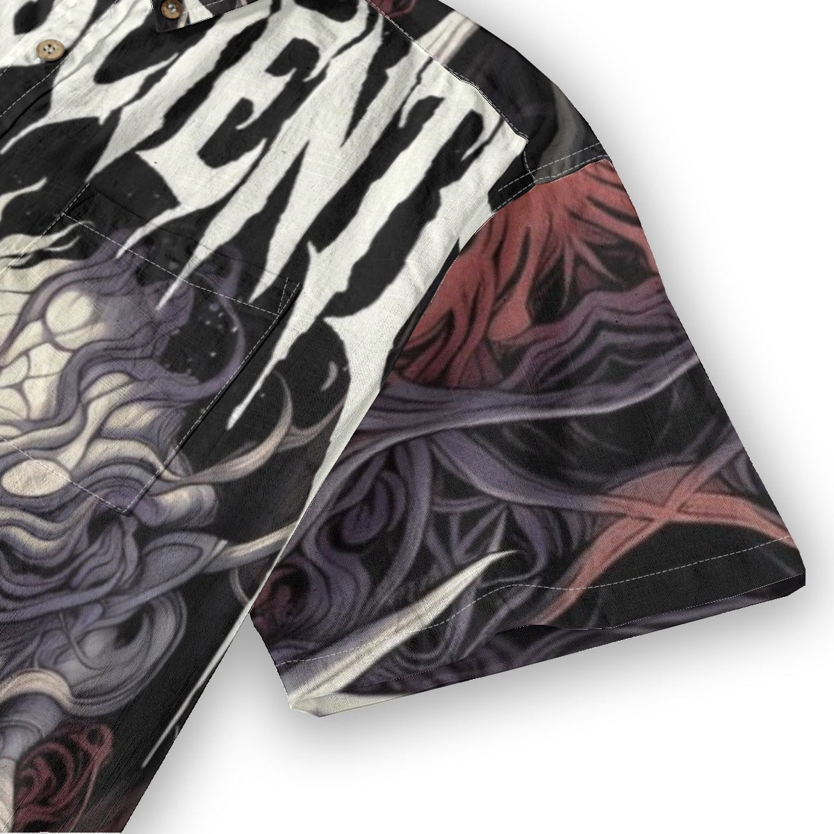 All-Over Print Men's Breathable Cotton Shirt|125GSM