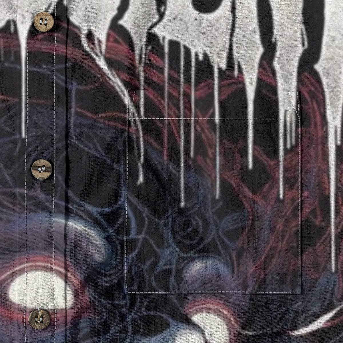 All-Over Print Men's Breathable Cotton Shirt|125GSM