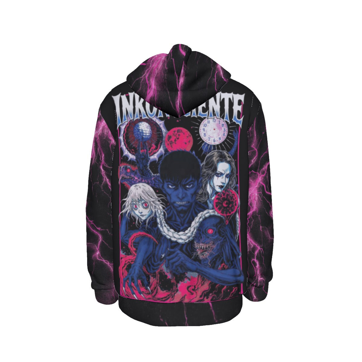 All-Over Print Men's Thicken Pullover Hoodie