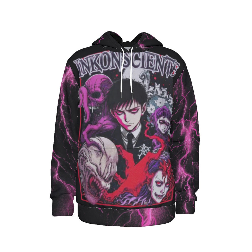 All-Over Print Men's Thicken Pullover Hoodie