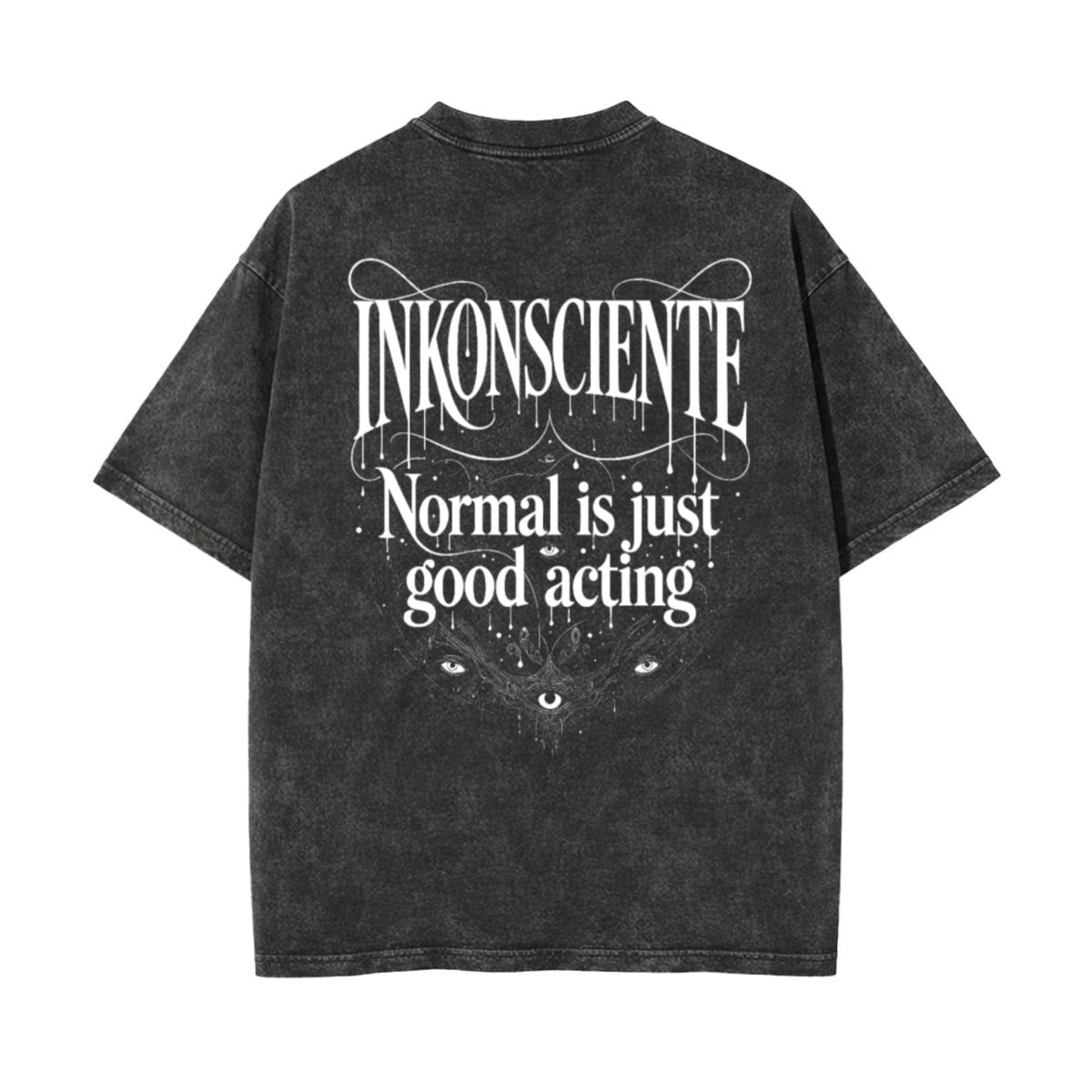 Unisex Heavyweight Washed T-shirt Printed in USA|250GSM Cotton DTF Double-sided
