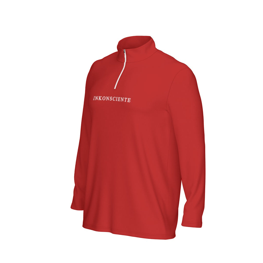 All-Over Print Men's Sports Collar Jersey With Long Sleeve| Interlock