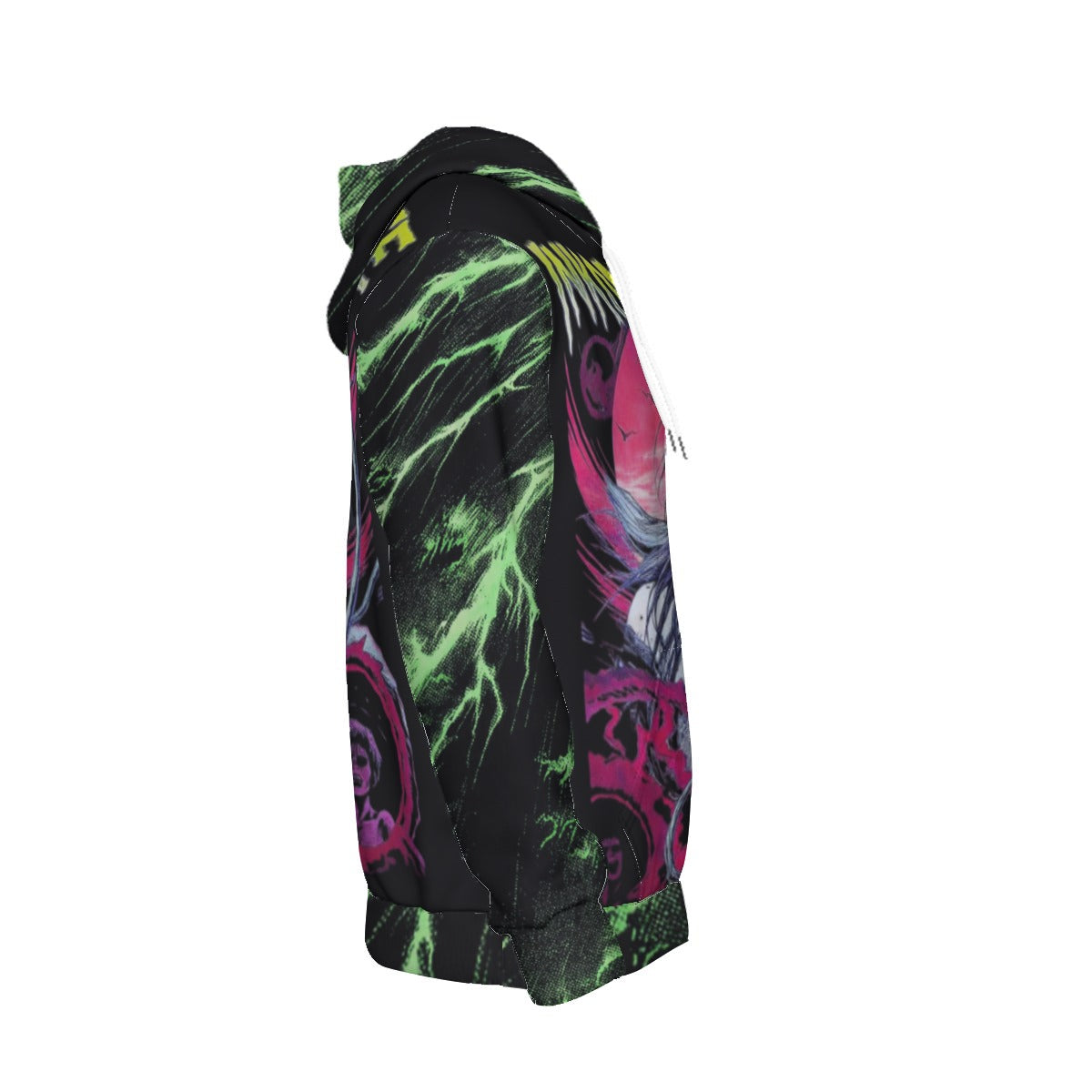 All-Over Print Men's Thicken Pullover Hoodie