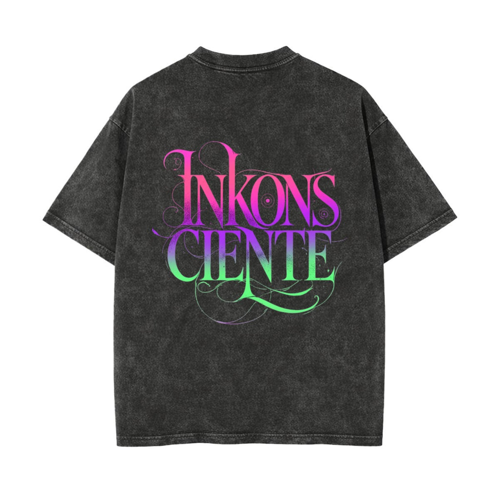 Unisex Heavyweight Washed T-shirt Printed in USA|250GSM Cotton DTF Double-sided