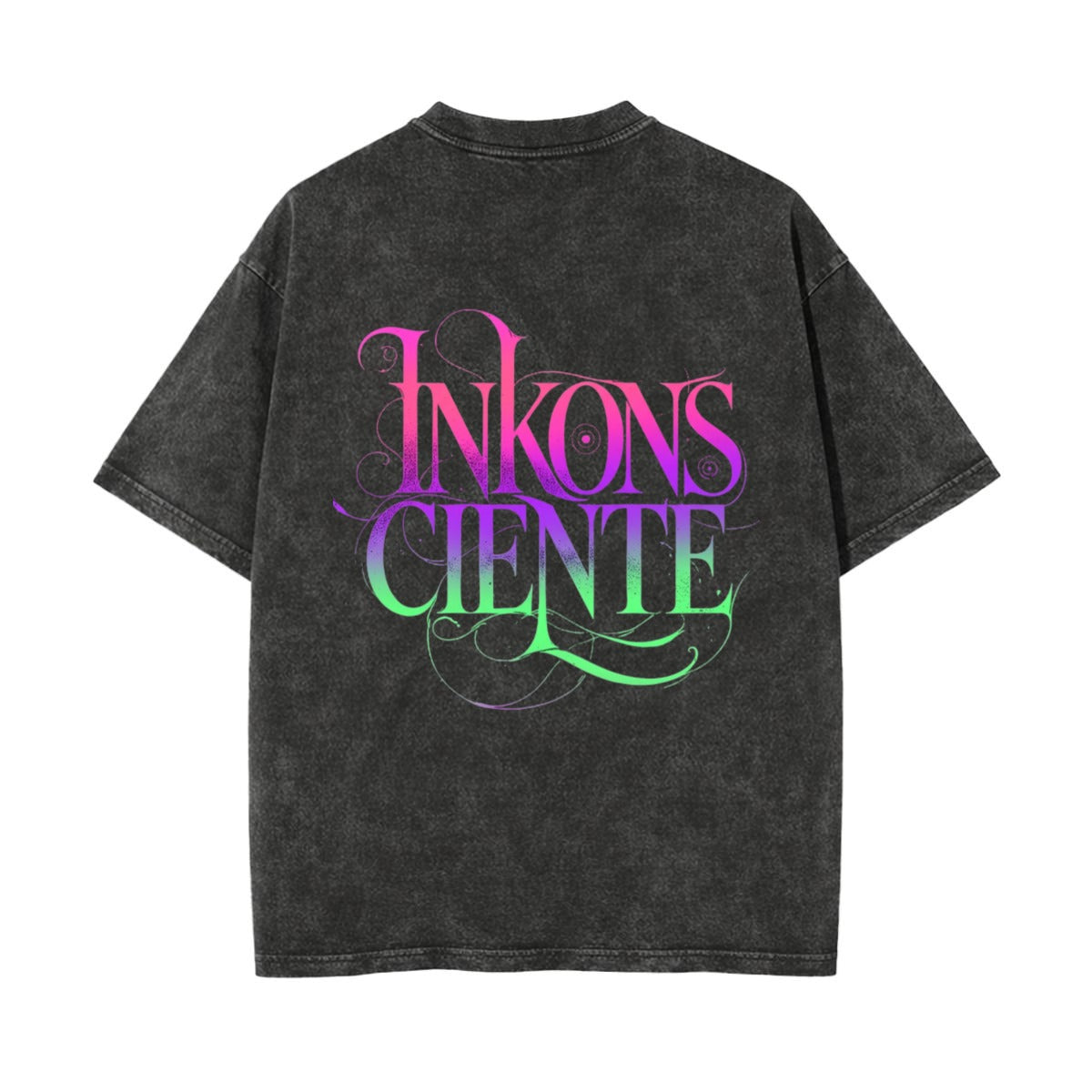Unisex Heavyweight Washed T-shirt Printed in USA|250GSM Cotton DTF Double-sided