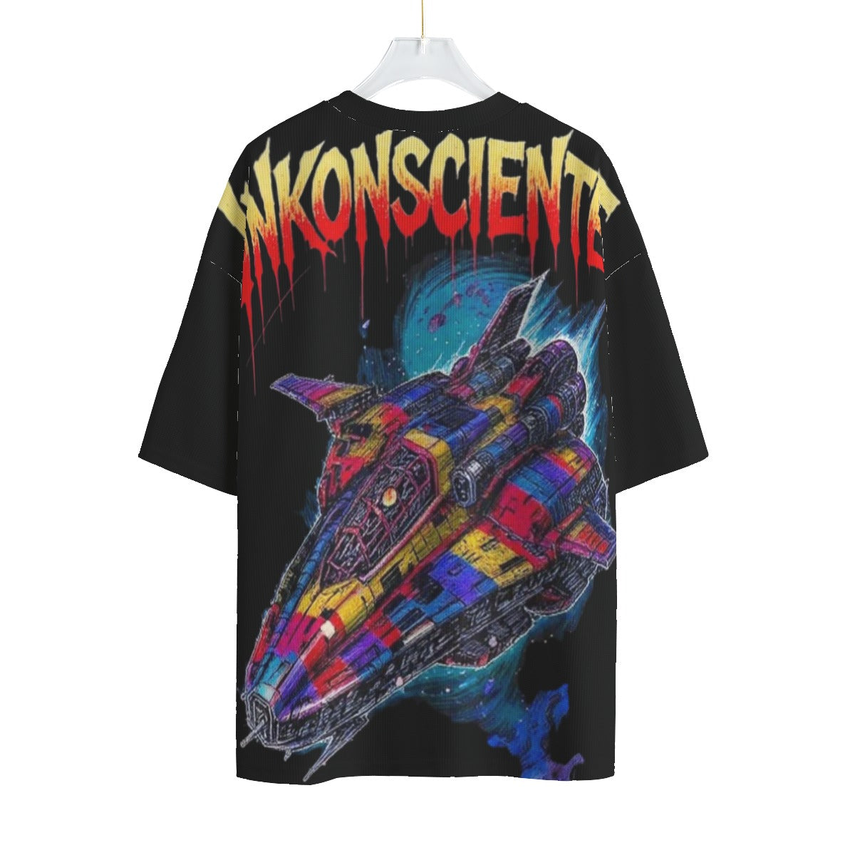 All-Over Print Unisex Drop-shoulder T-shirt