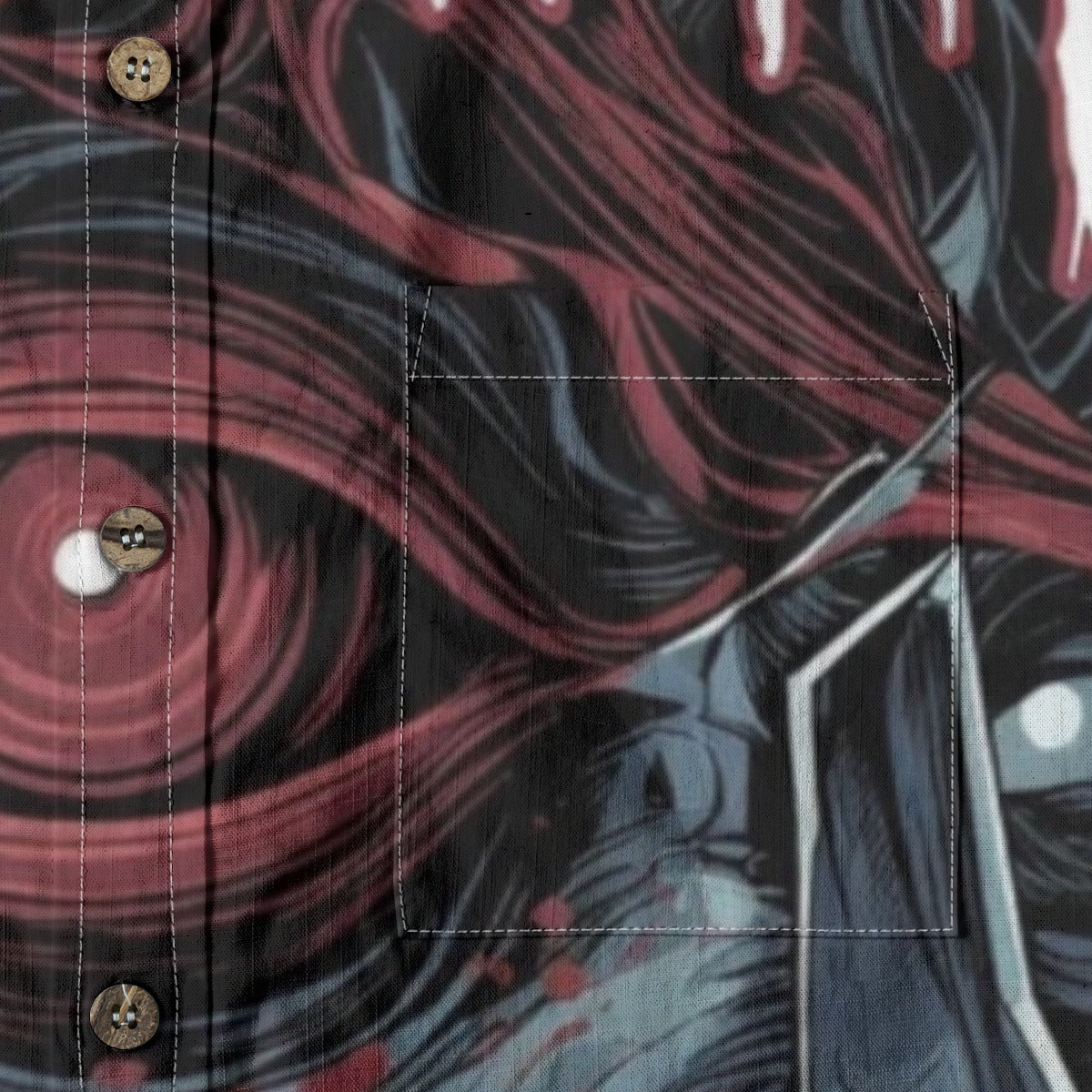 All-Over Print Men's Breathable Cotton Shirt|125GSM