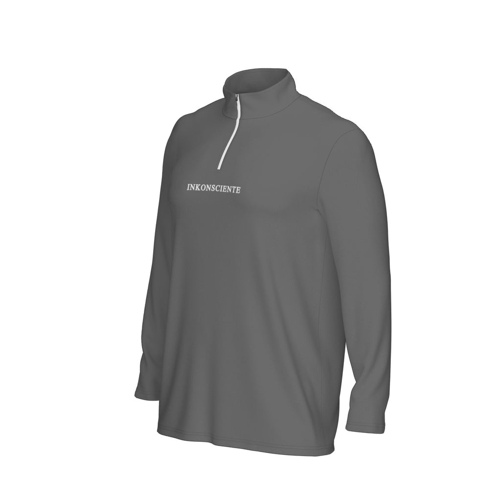 All-Over Print Men's Sports Collar Jersey With Long Sleeve| Interlock