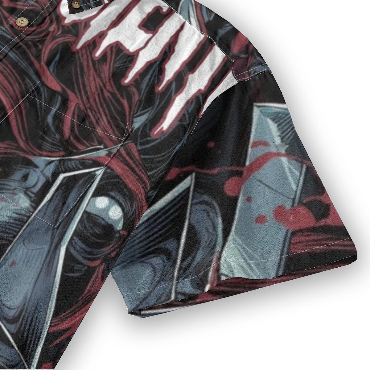 All-Over Print Men's Breathable Cotton Shirt|125GSM