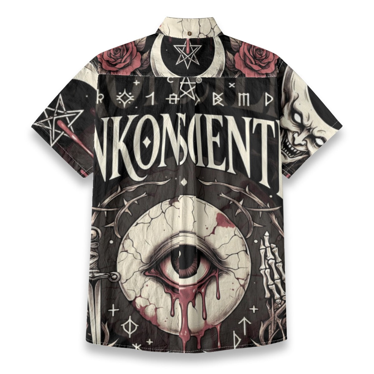 All-Over Print Men's Breathable Cotton Shirt|125GSM