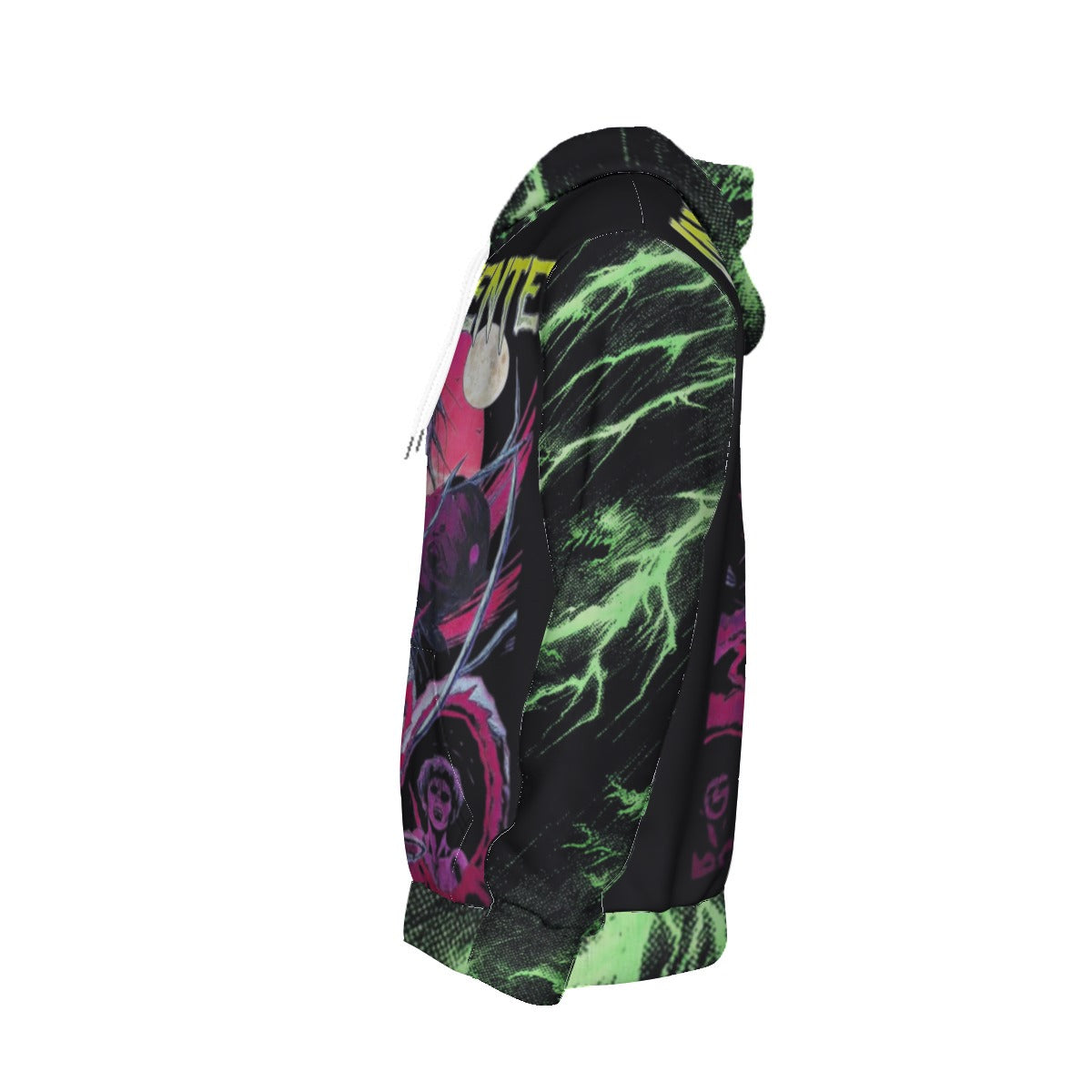 All-Over Print Men's Thicken Pullover Hoodie