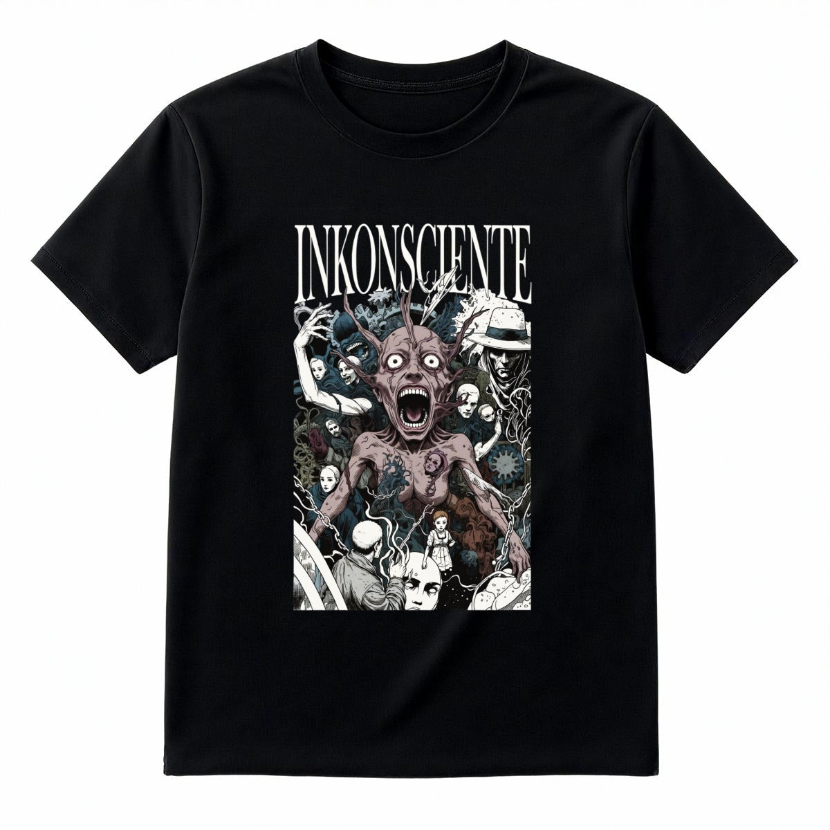 Men's T-Shirt Printed in USA |Gildan 5000 Double DTG