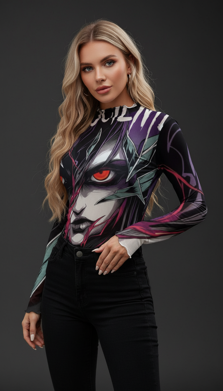 All-Over Print Women's Mesh T-shirt