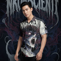 All-Over Print Men's Breathable Cotton Shirt|125GSM