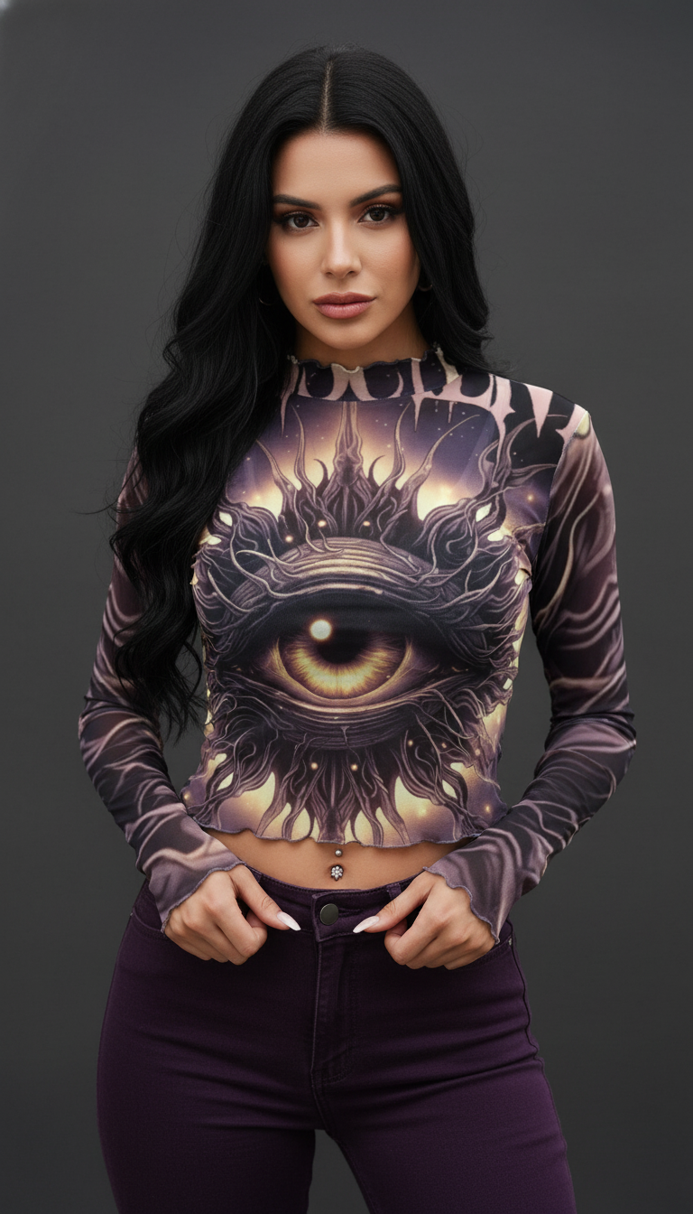 All-Over Print Women's Mesh T-shirt