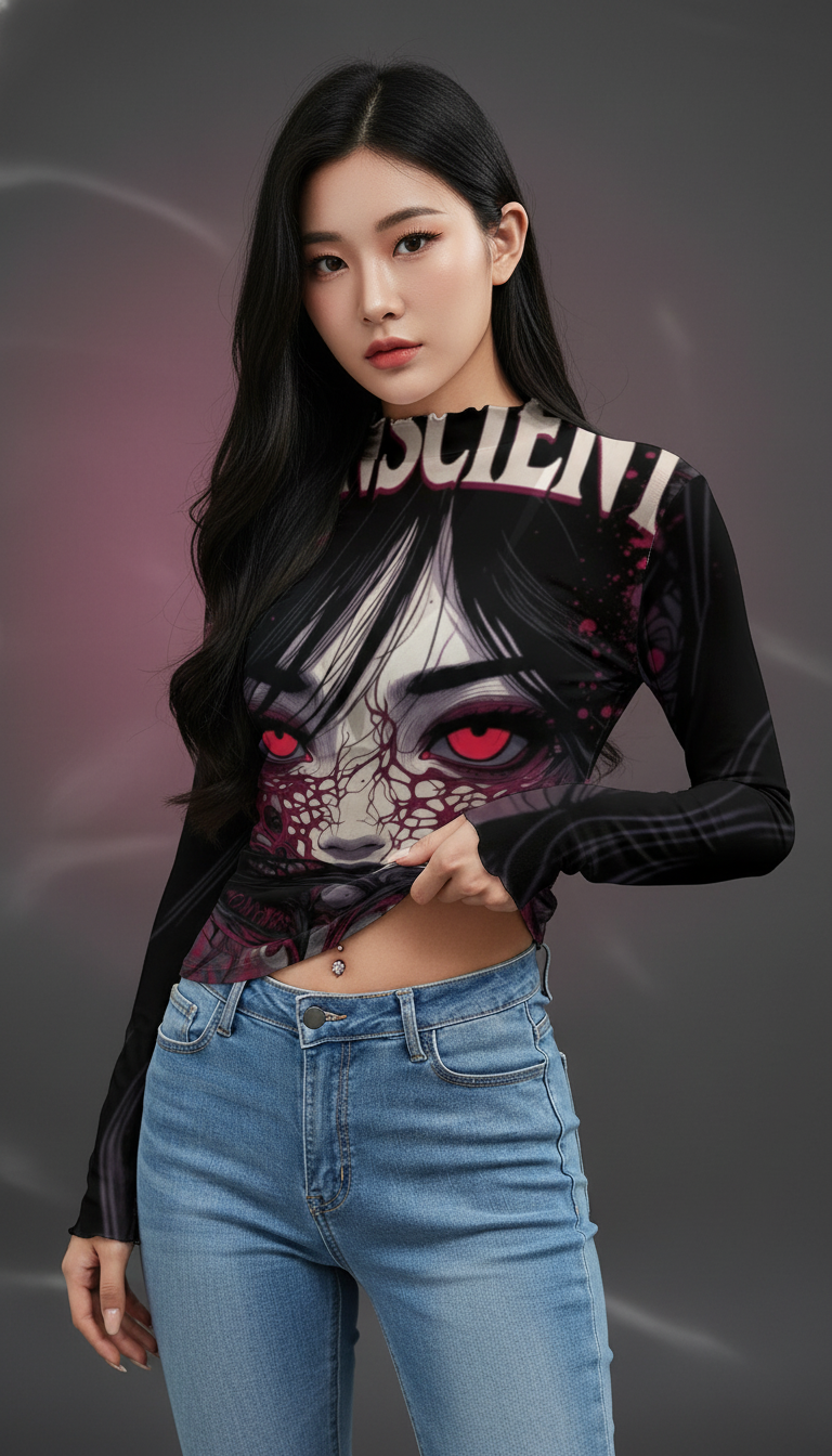 All-Over Print Women's Mesh T-shirt