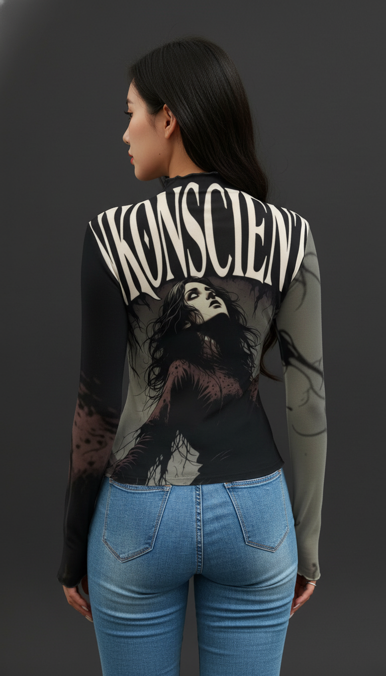All-Over Print Women's Mesh T-shirt